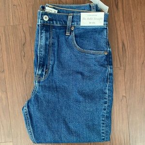 abercrombie Ankle Straight High Rise